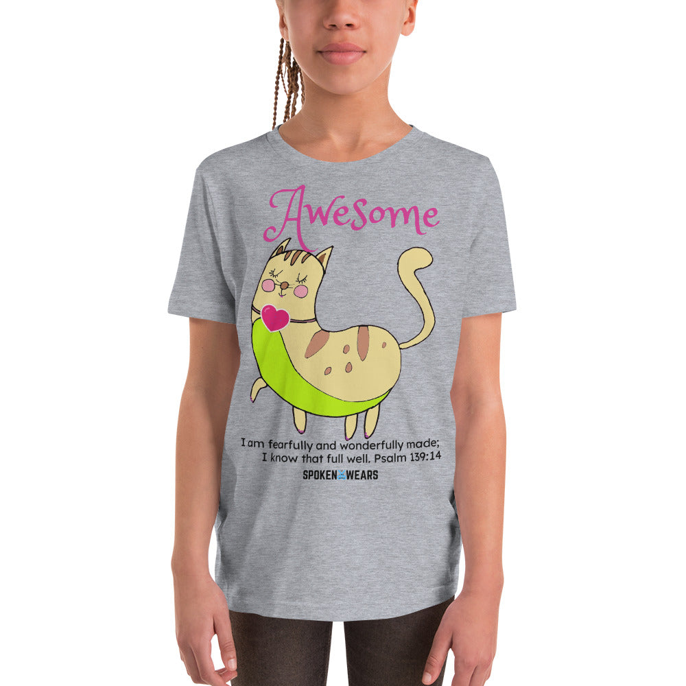 Awesome & Wonderful - Youth Short Sleeve T-Shirt Girls