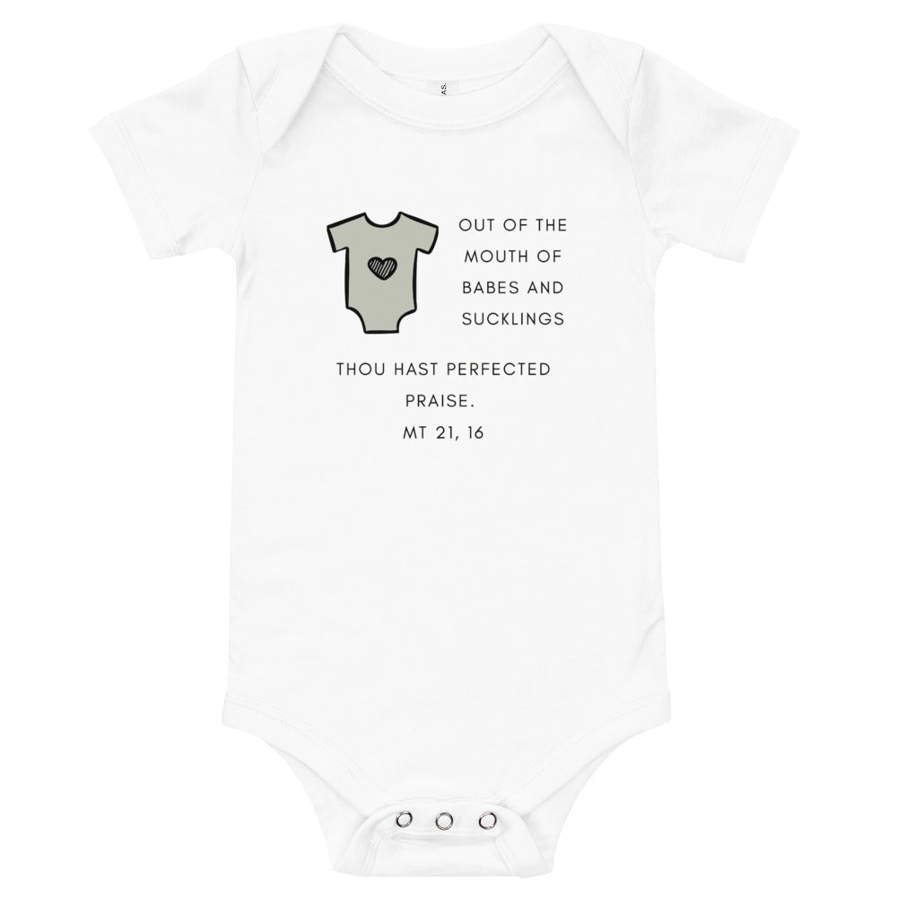 Out of the Mouth of Babies - 100% Cotton T-Shirt