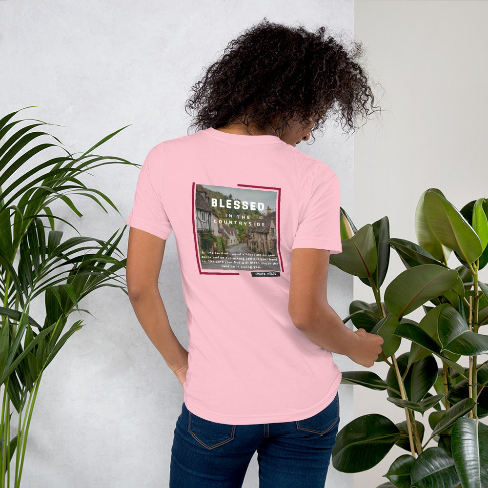 Blessed in the City & Countryside - Women's T-Shirt (Front & Back)