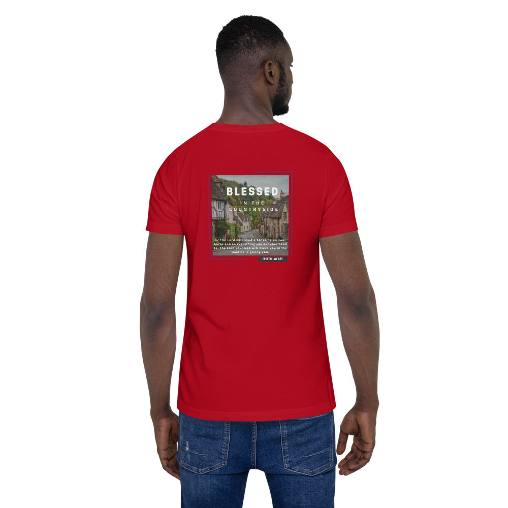 Blessed in the City & Countryside - Men's T-Shirt (Front & Back)