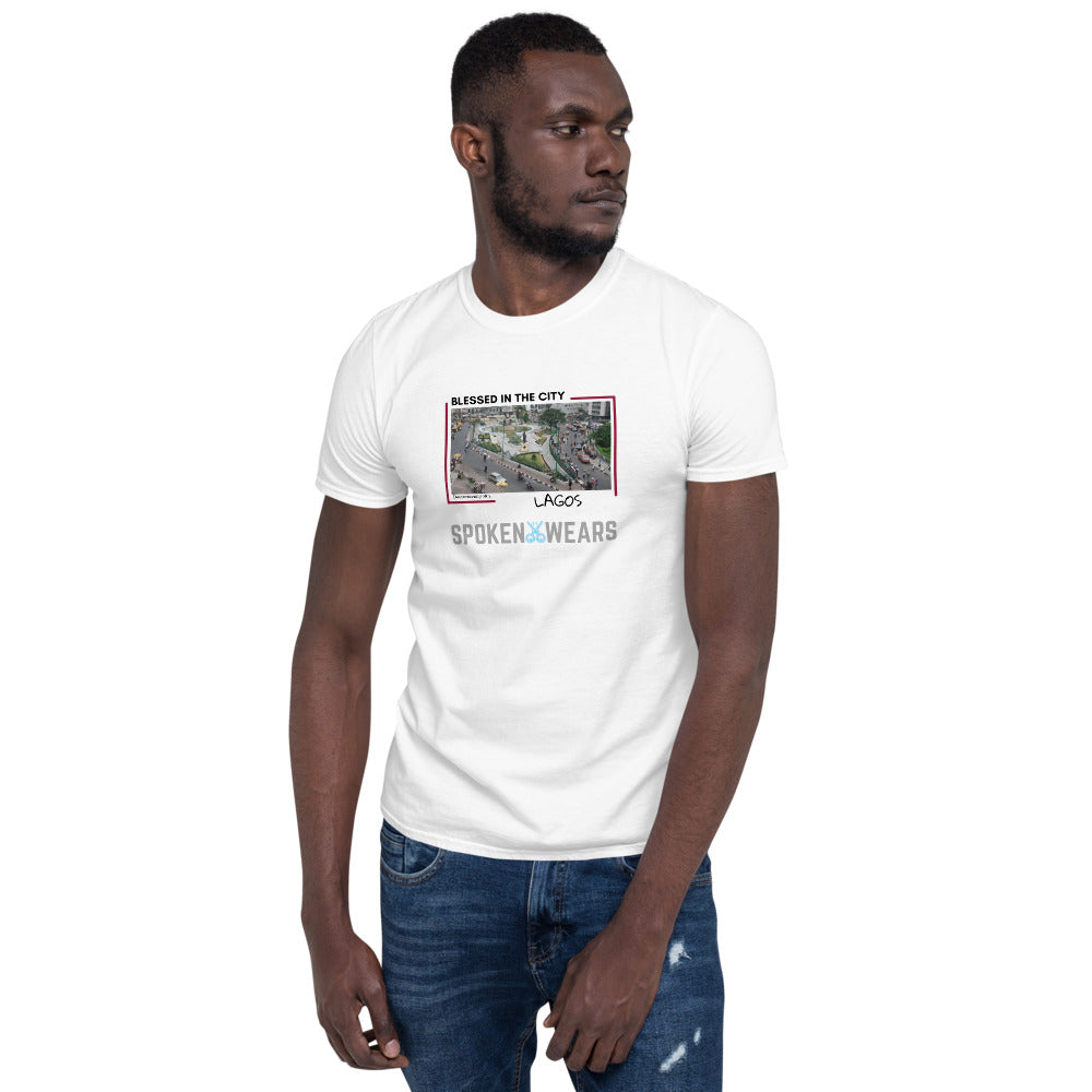 Blessed in Lagos, Nigeria - Eko Mens T-Shirt