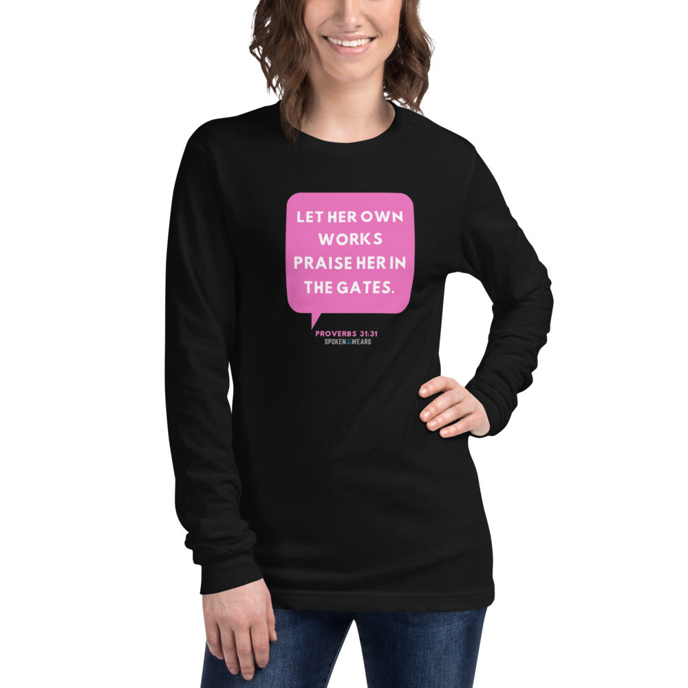 Great work Mum - women's Long Sleeve Tee