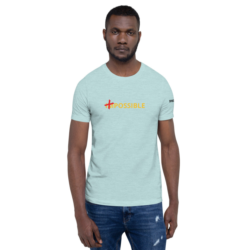 Possible By the Cross - Men's Short-Sleeve T-Shirt