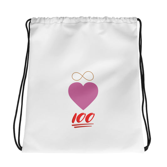 100% Infinite Love - Drawstring bag