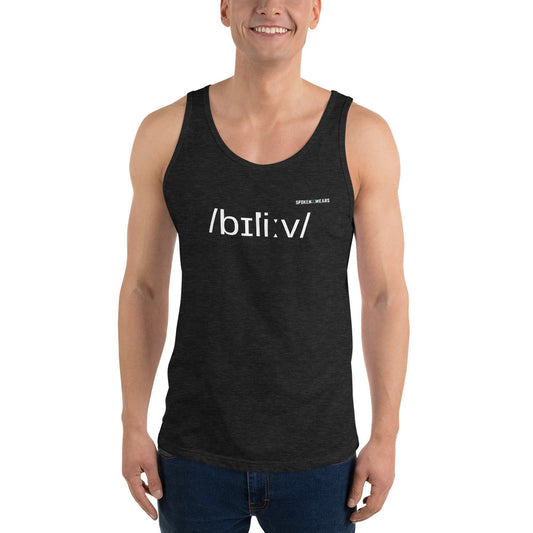 Phonetics - Believe! Men's Tank Top