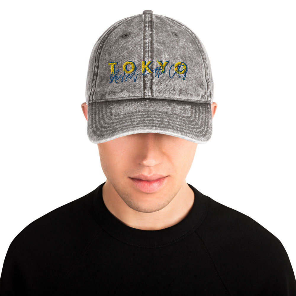 Tokyo - Blessed In The City - Vintage Cotton Twill Cap