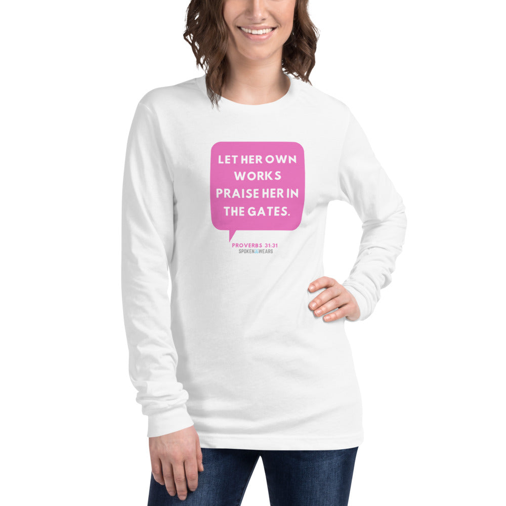 Great work Mum - women's Long Sleeve Tee