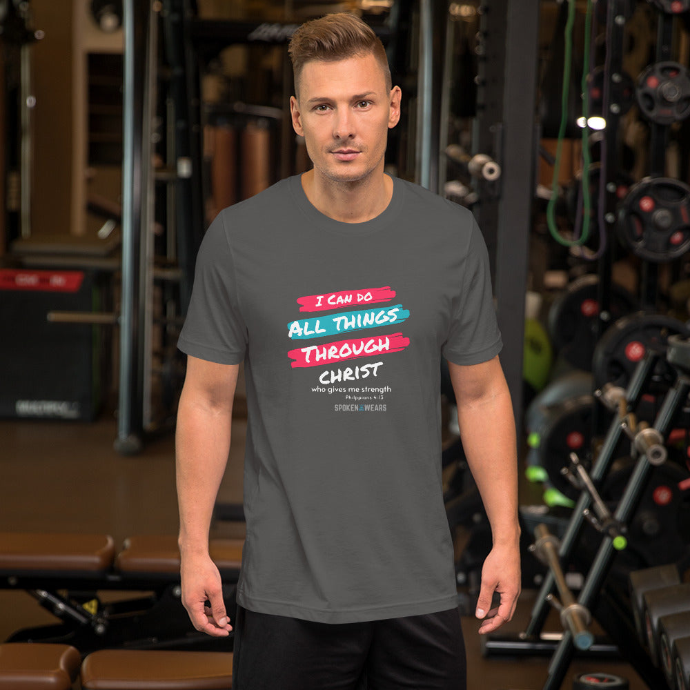 I can do all things - Short-Sleeve Men's T-Shirt