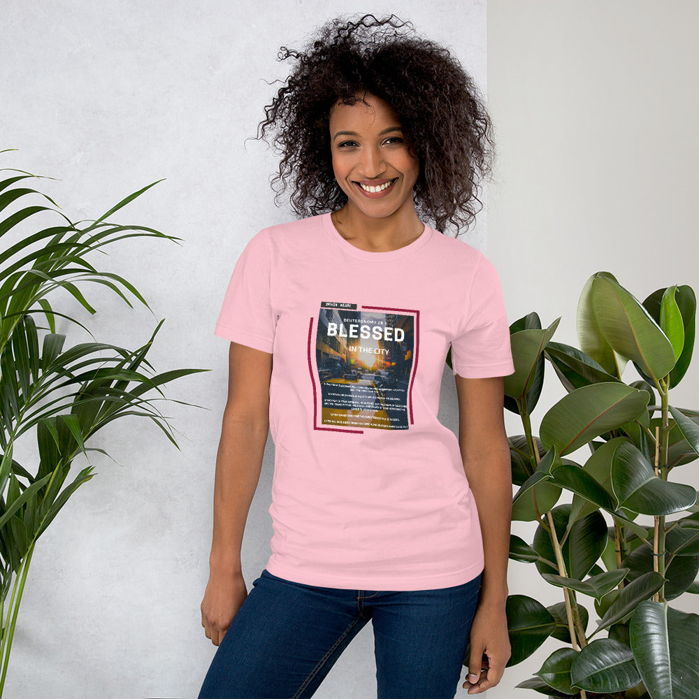 Blessed in the City & Countryside - Women's T-Shirt (Front & Back)