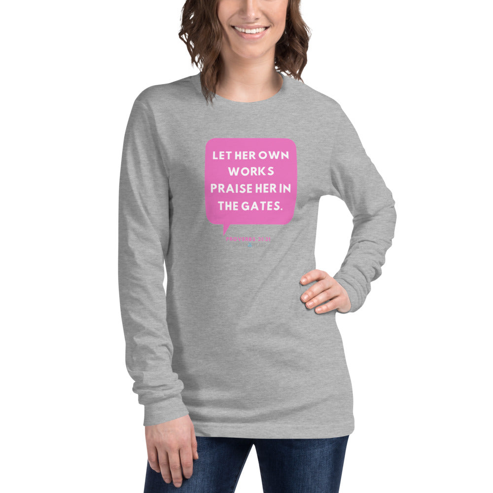 Great work Mum - women's Long Sleeve Tee