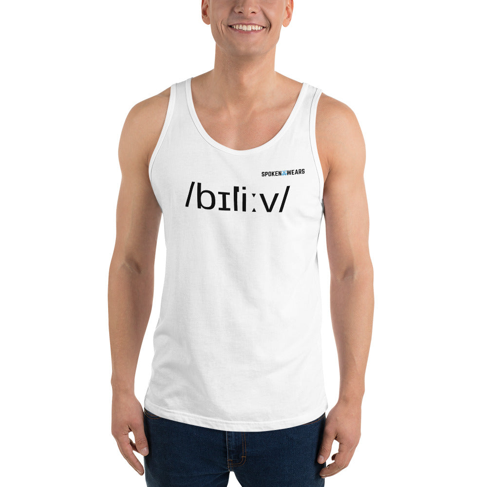 Phonetics - Believe! Men's Tank Top