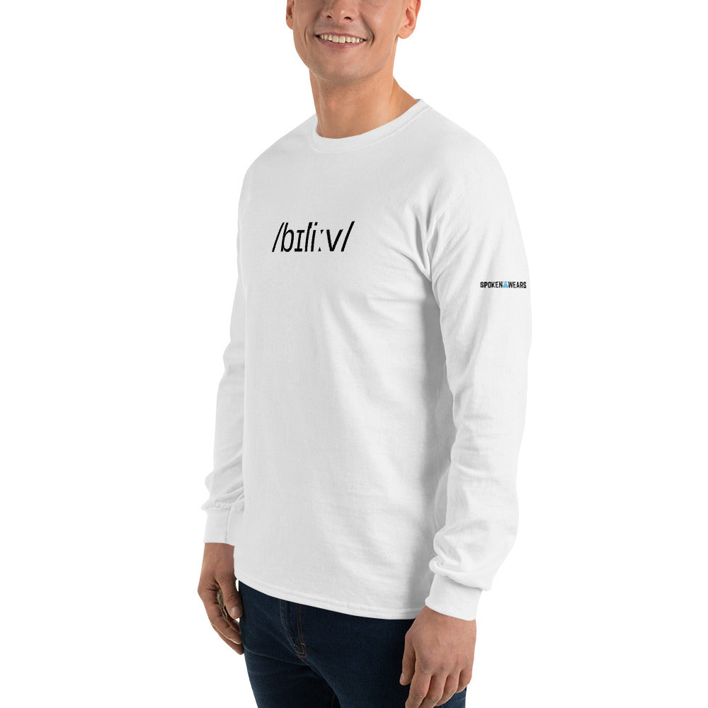 Phonetics Believe - Men’s Long Sleeve Shirt