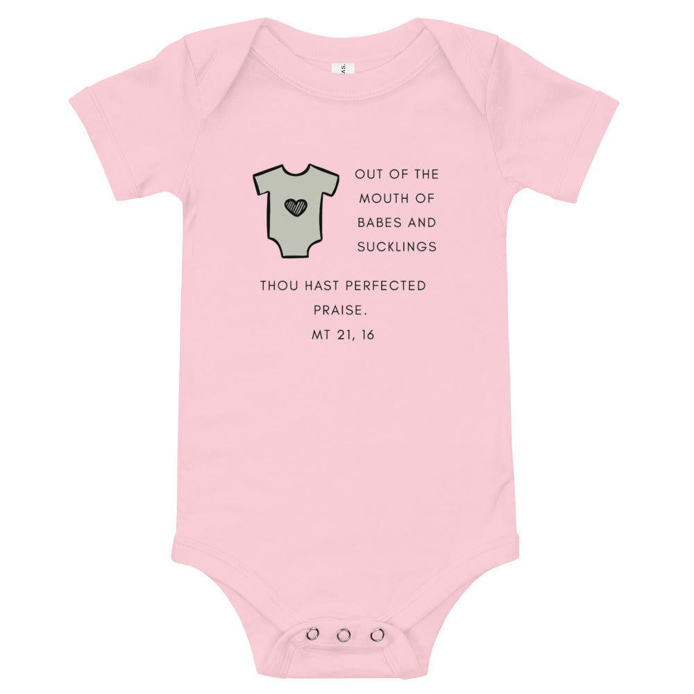 Out of the Mouth of Babies - 100% Cotton T-Shirt