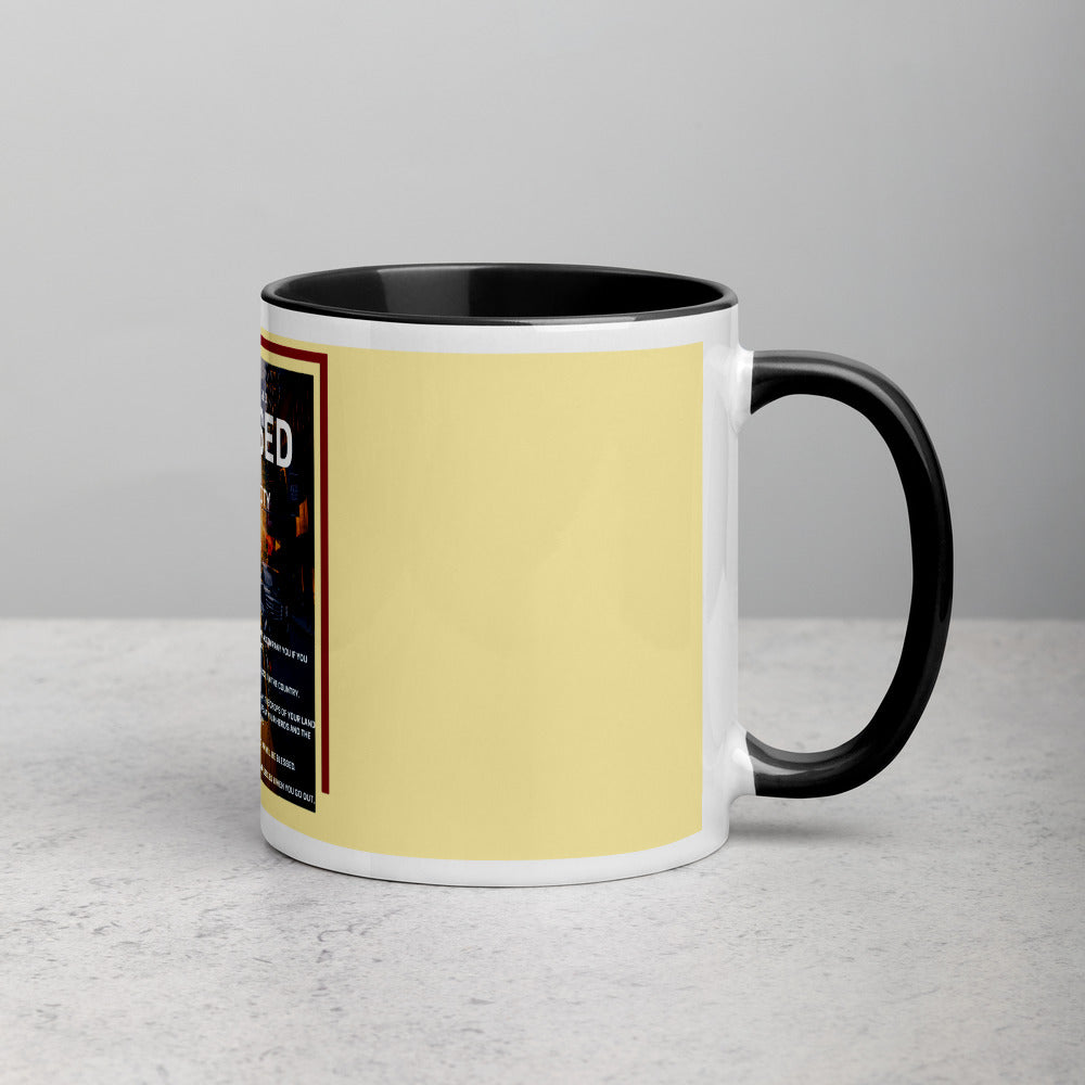 Gift Mug - Blessed in the City - with Color Inside