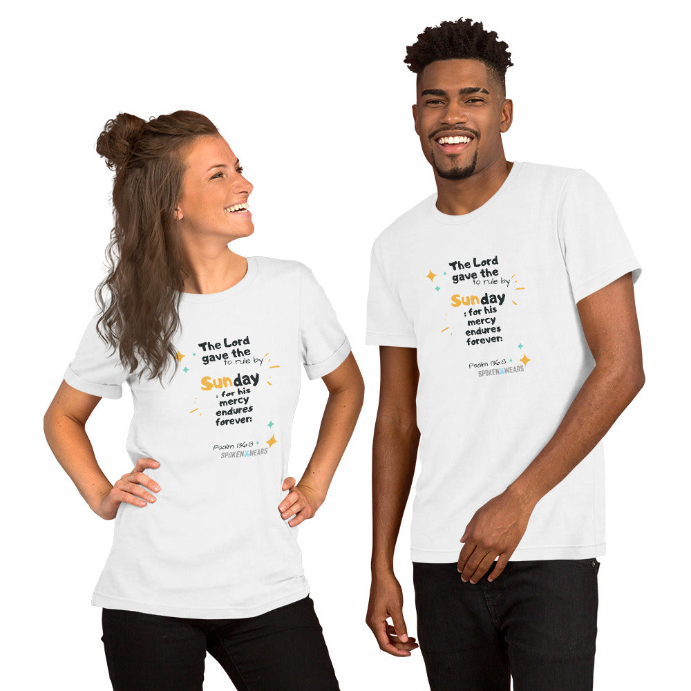 Sunday By The Lord's Mercy - Short-Sleeve Unisex T-Shirt