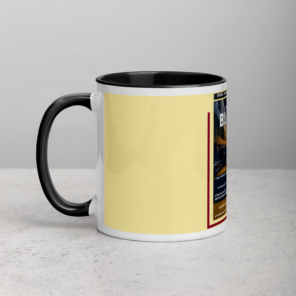 Gift Mug - Blessed in the City - with Color Inside