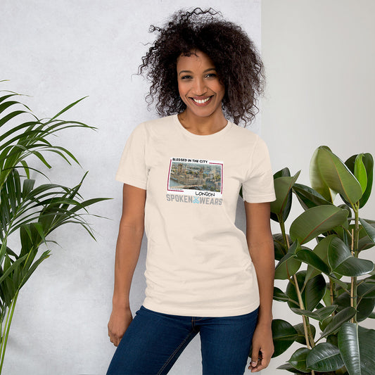 Blessed in London, UK - Womens T-Shirt