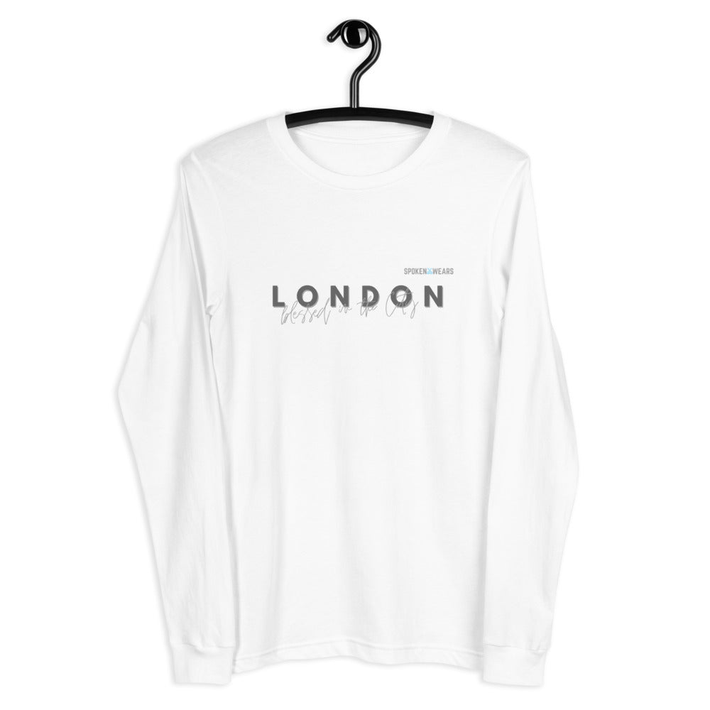 Blessed in London City - Women's Long Sleeve Tee