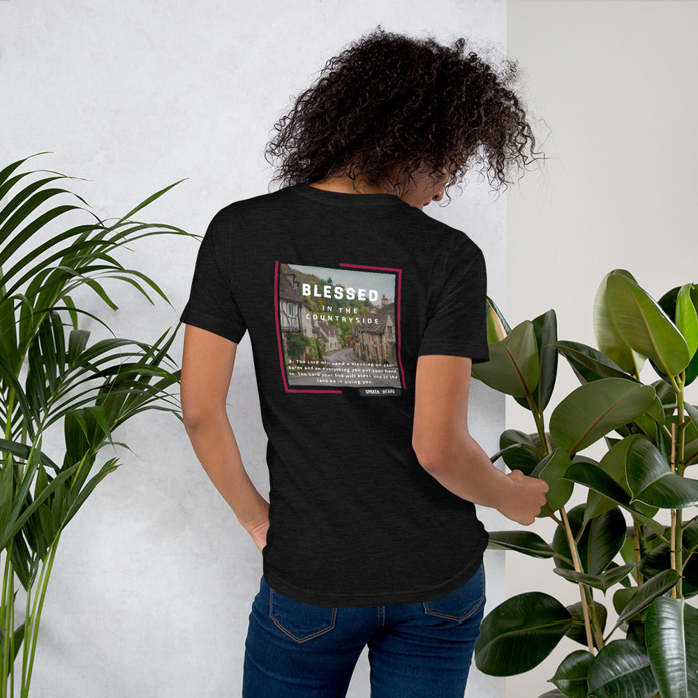 Blessed in the City & Countryside - Women's T-Shirt (Front & Back)