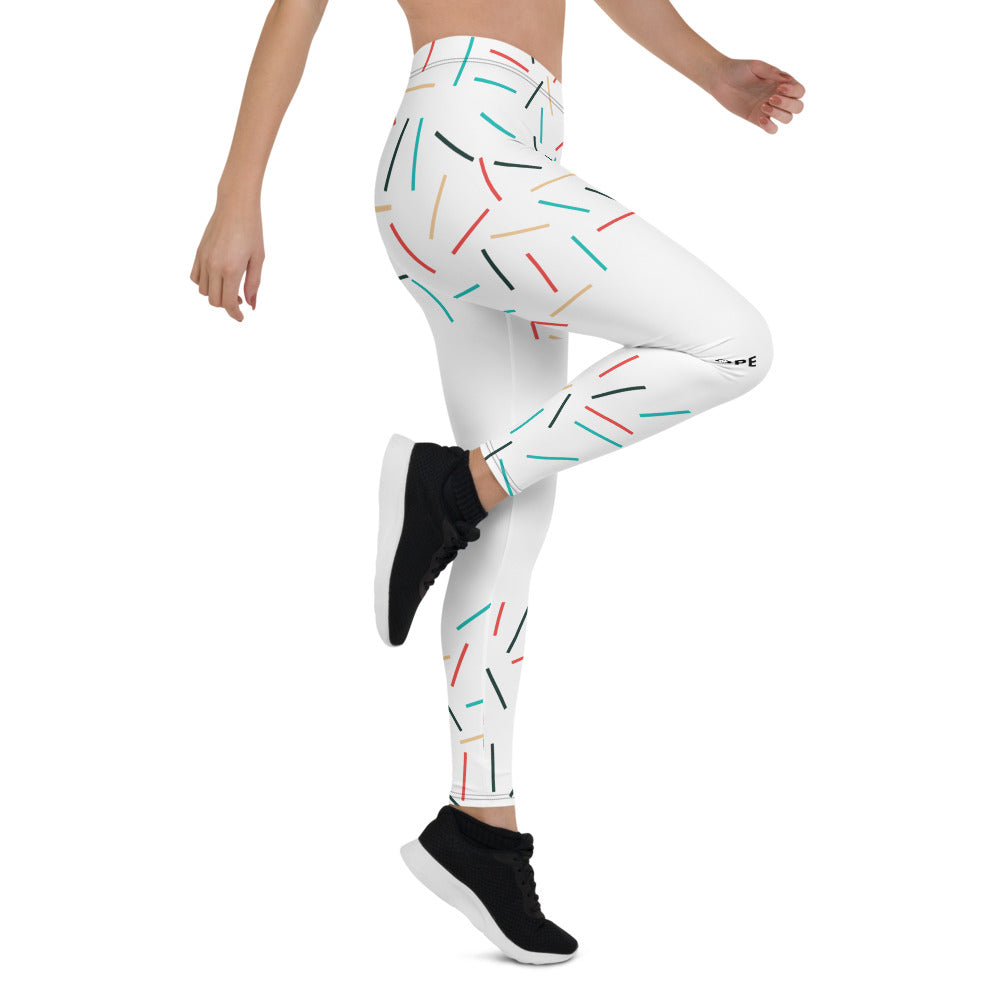 FAITH HOPE & LOVE - Women's Leggings - White