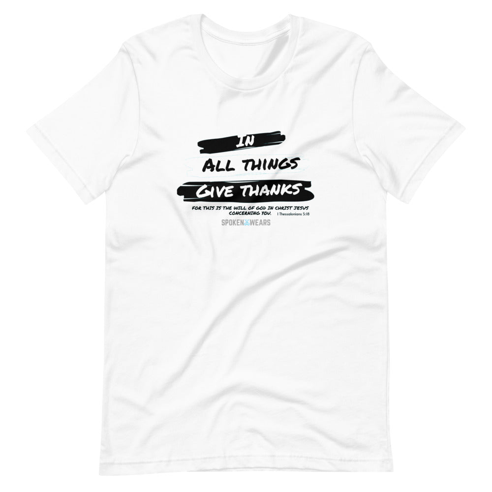 GIVE THANKS - Short-Sleeve  T-Shirt - Men