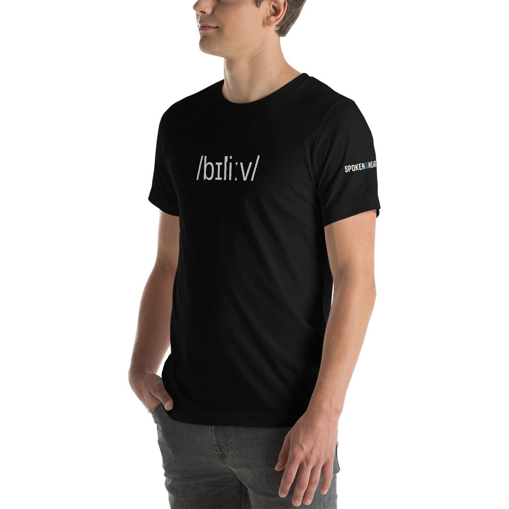 Phonetics Believe - Men's T-Shirt