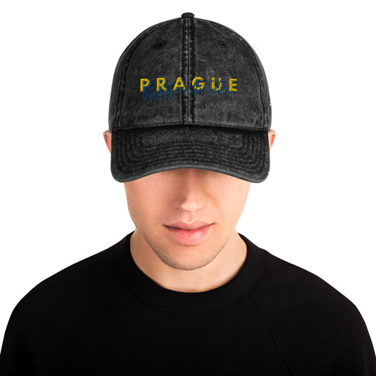 Prague - Blessed In The City - Vintage Cotton Twill Cap