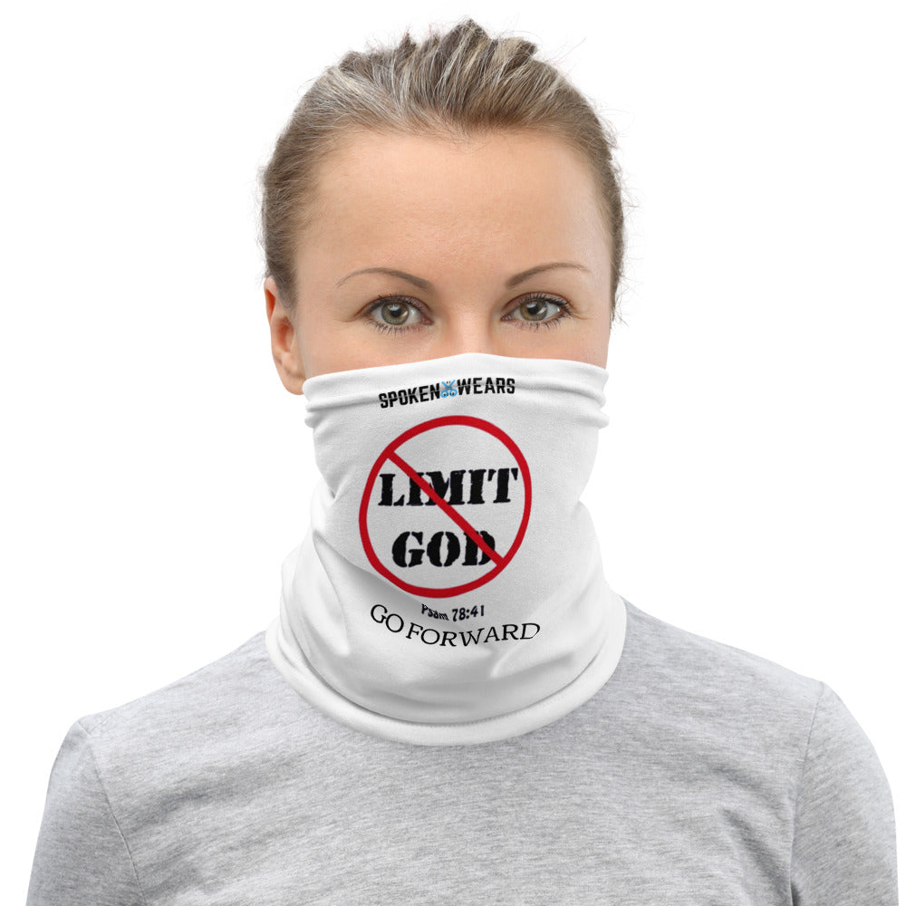 Don't Limit God - Unisex Neck Gaiter, Face mask