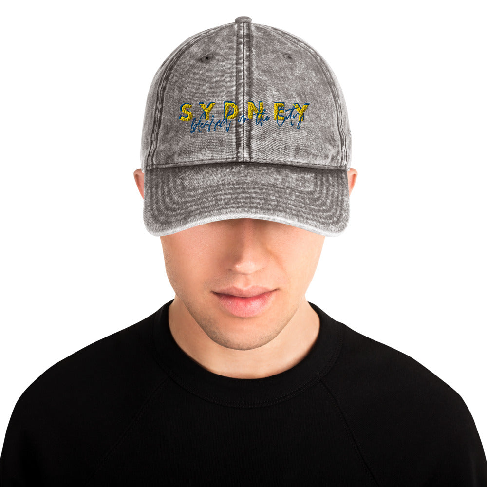 Sydney - Blessed In The City - Vintage Twill Cap