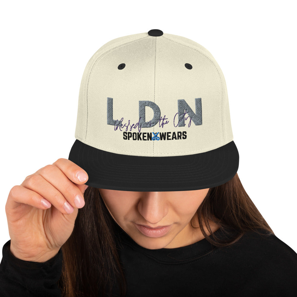 Blessed in London Snapback Hat