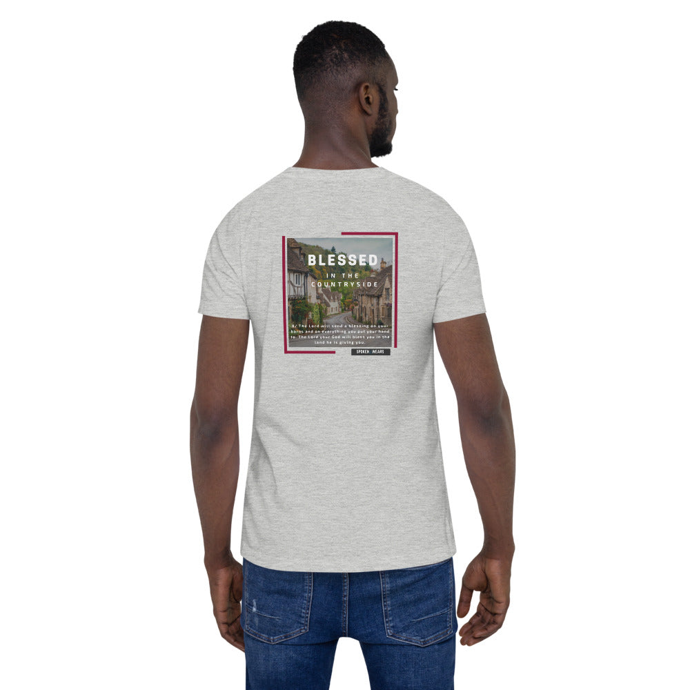 Blessed in the City & Countryside - Men's T-Shirt (Front & Back)