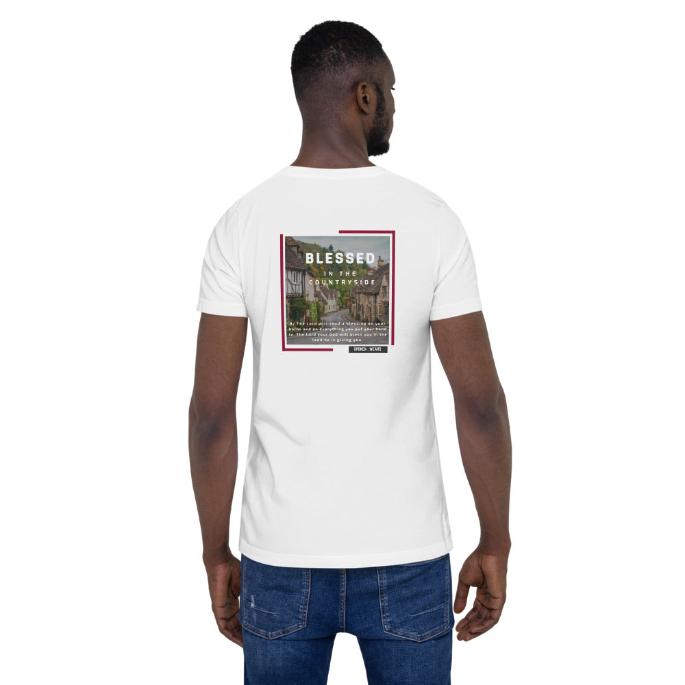 Blessed in the City & Countryside - Men's T-Shirt (Front & Back)