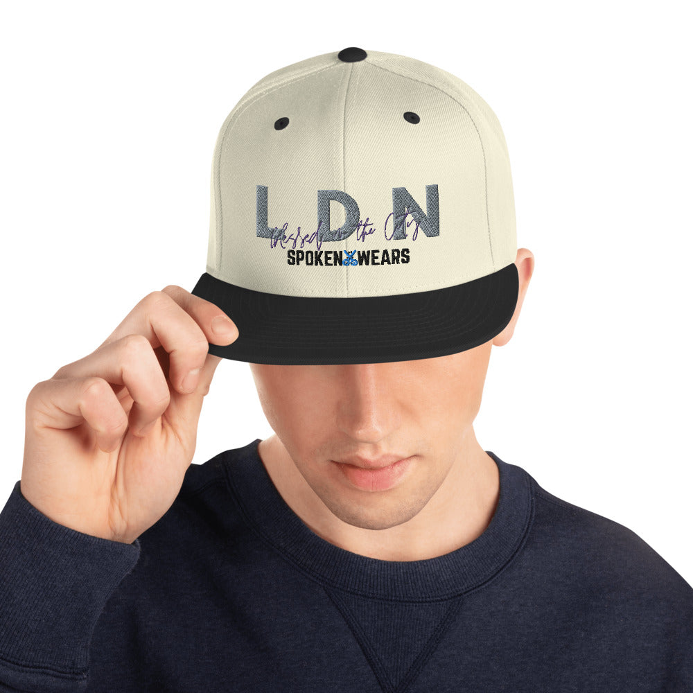 Blessed in London Snapback Hat