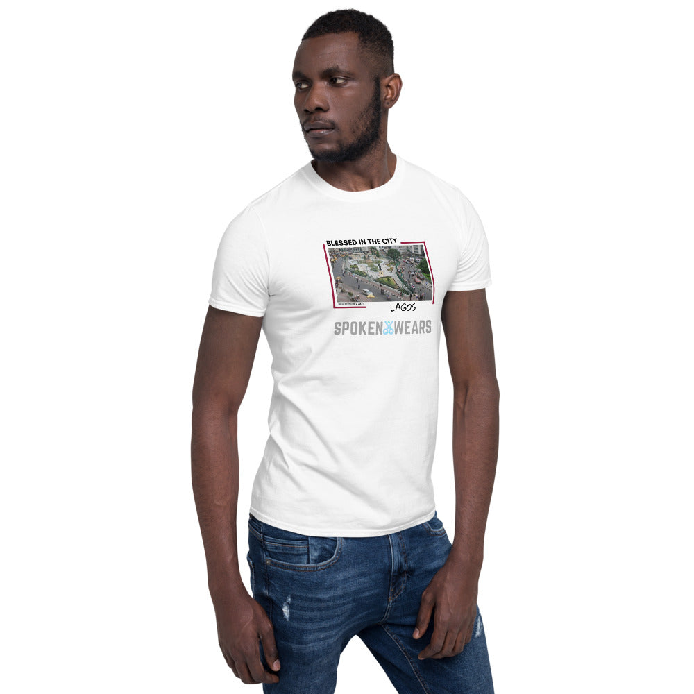 Blessed in Lagos, Nigeria - Eko Mens T-Shirt