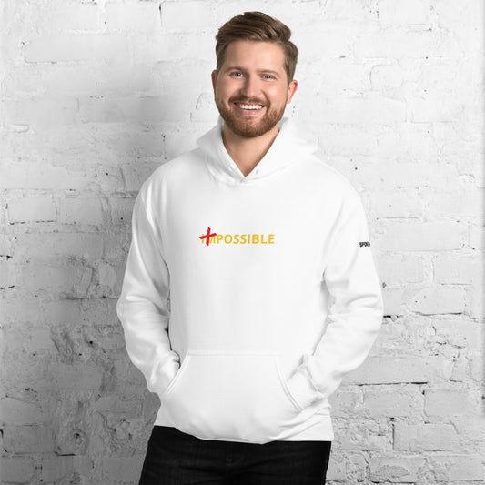 Possible By The Cross - Men's Hoodie