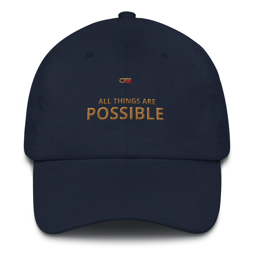 All things are possible -  Dad's Hat