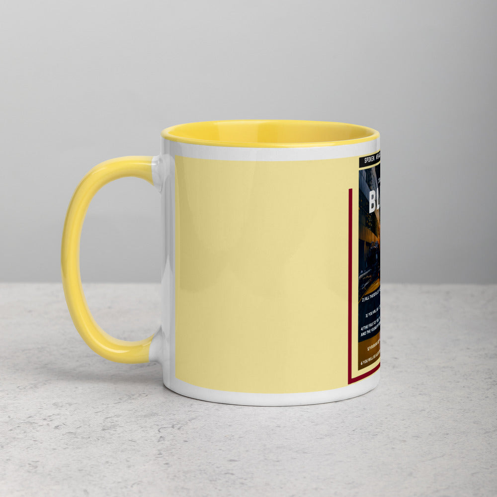 Gift Mug - Blessed in the City - with Color Inside