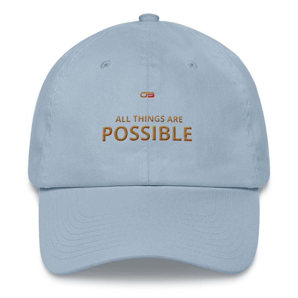 All things are possible -  Dad's Hat