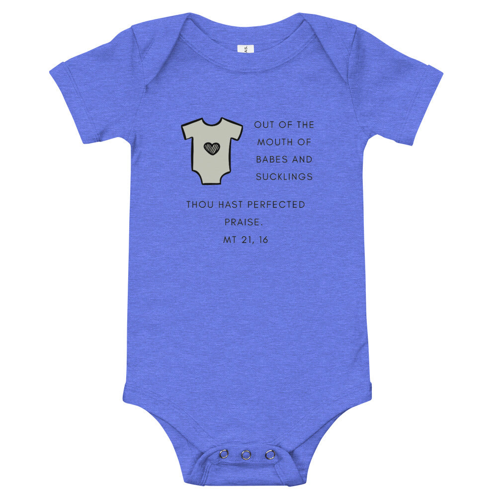 Out of the Mouth of Babies - 100% Cotton T-Shirt