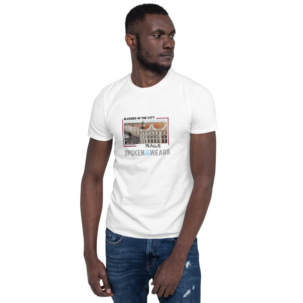 Blessed in Prague - Men's T-Shirt