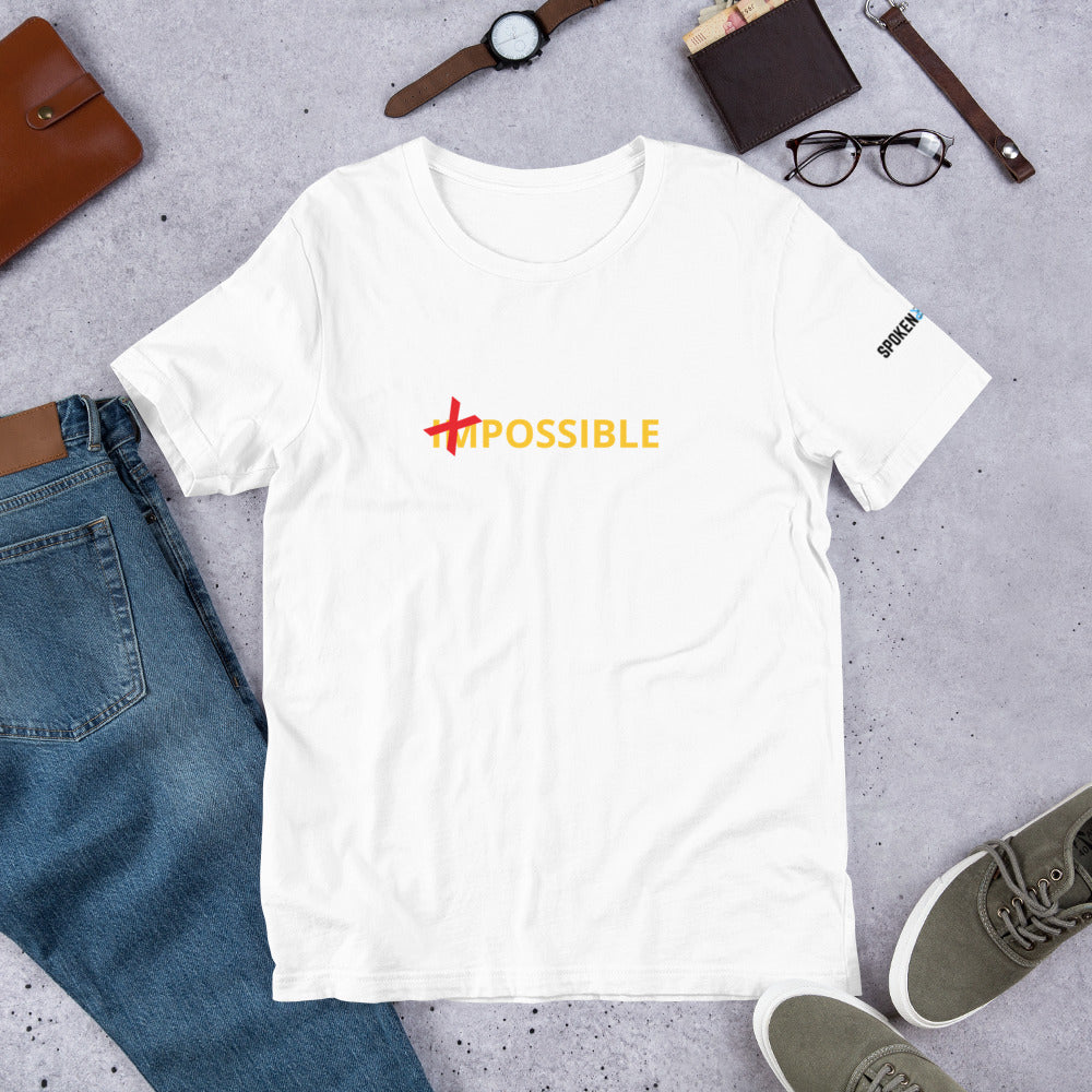 Possible By the Cross - Men's Short-Sleeve T-Shirt