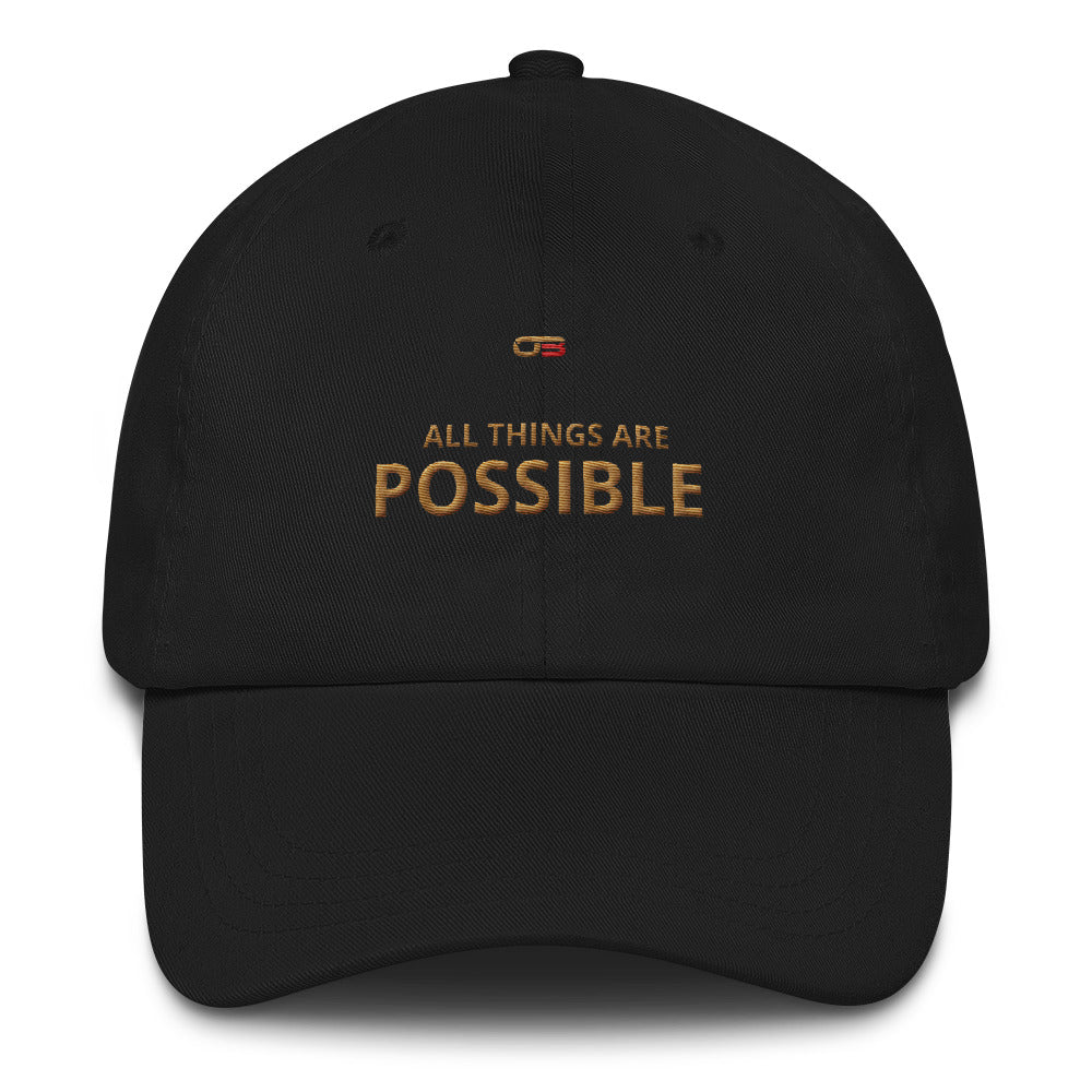 All things are possible -  Dad's Hat