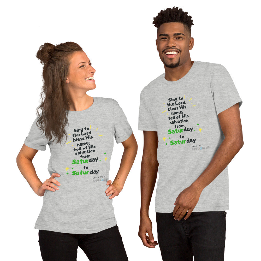 Sing on Saturday - Short-Sleeve Unisex T-Shirt