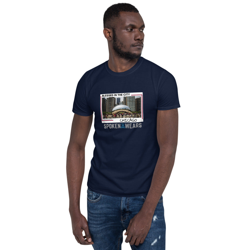 Blessed in Chicago, IL - Men's T-shirt