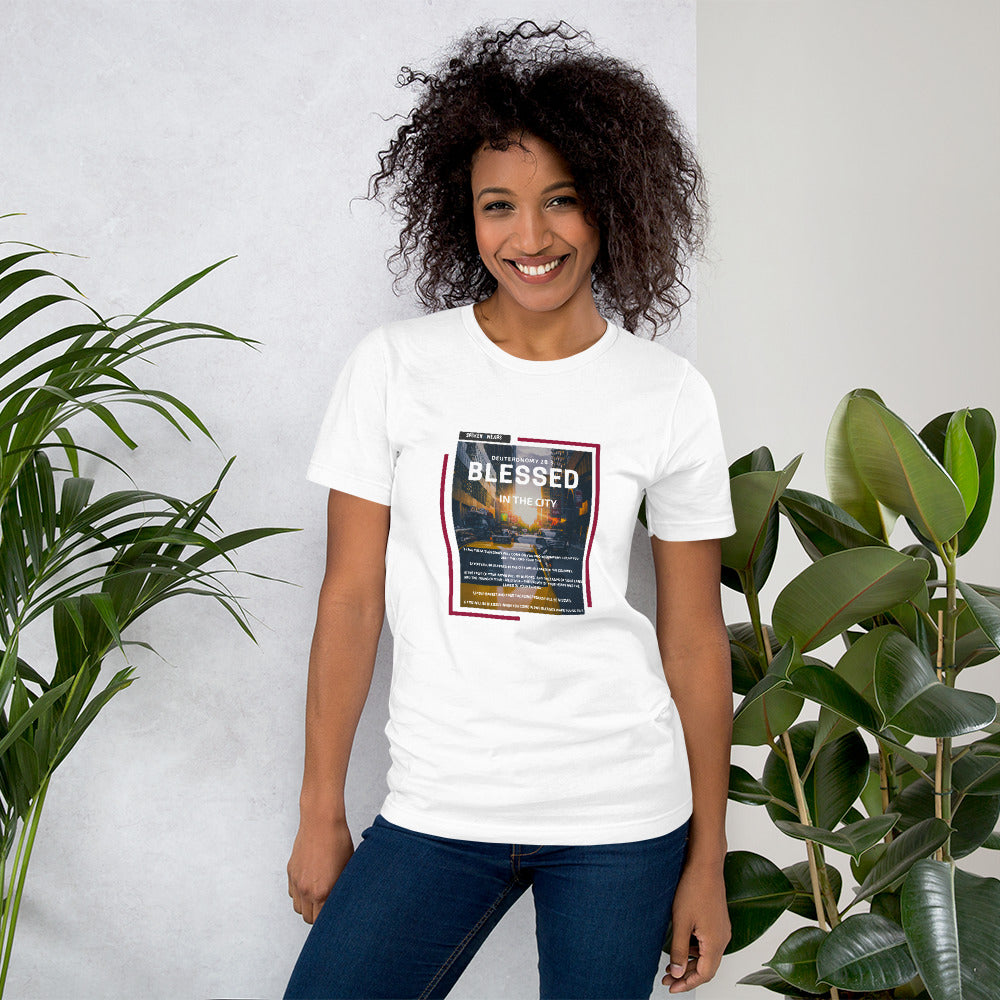 Blessed in the City & Countryside - Women's T-Shirt (Front & Back)