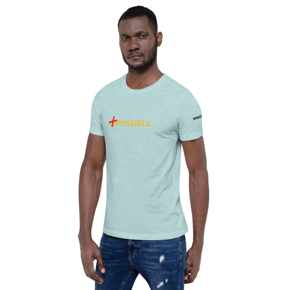 Possible By the Cross - Men's Short-Sleeve T-Shirt