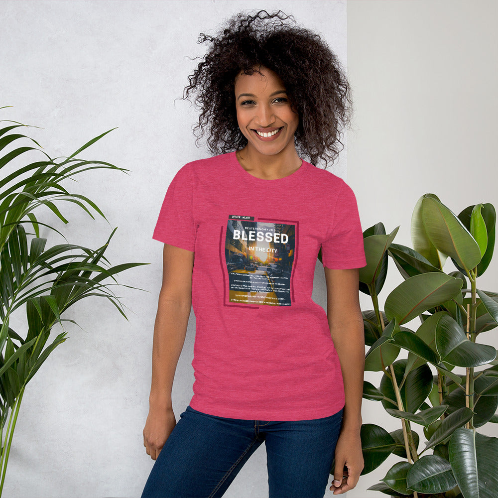 Blessed in the City & Countryside - Women's T-Shirt (Front & Back)