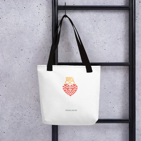 100% Infinite Love - Tote bag