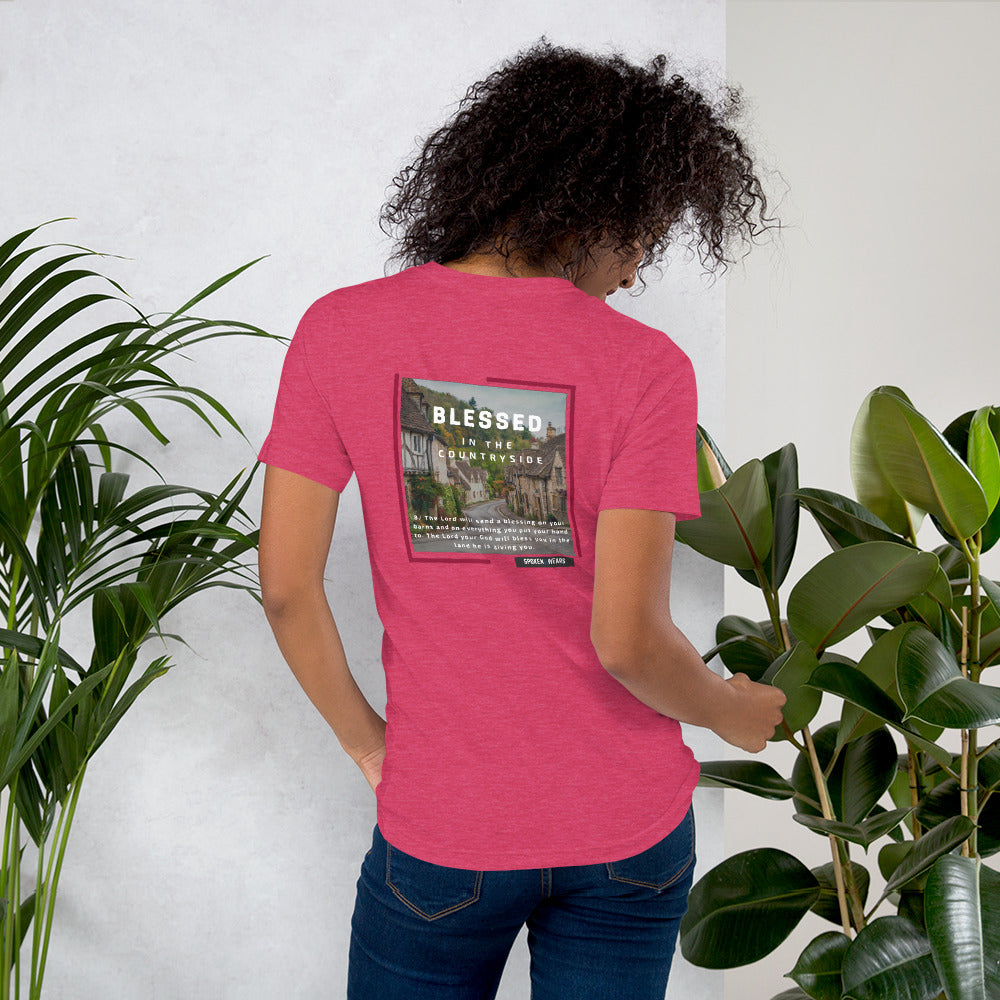 Blessed in the City & Countryside - Women's T-Shirt (Front & Back)