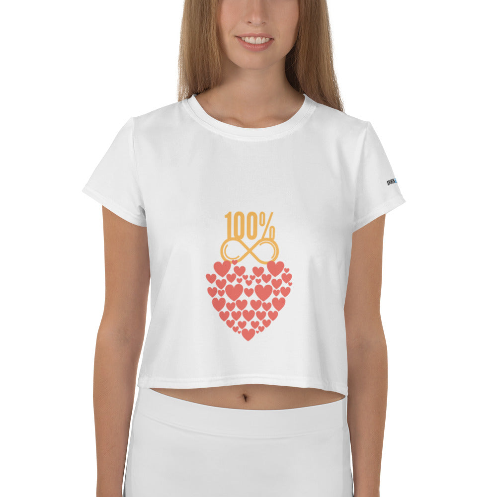 Infinite Love - Women's Crop Tee